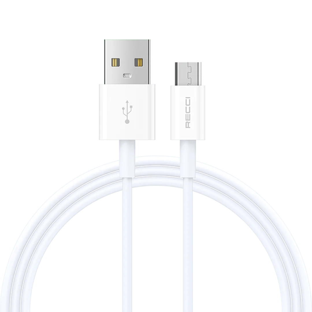 كابل شارژ و انتقال دیتا USB به میکرو RECCI مدل RS06M