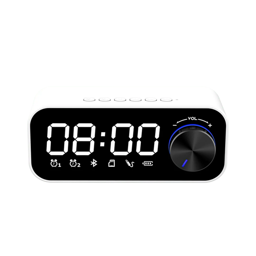 اسپیکر بی سیم و ساعت دیجیتال RECCI مدل RSK-W11