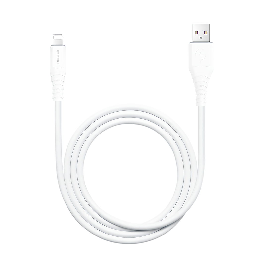 کابل شارژ سیلیکونی USB به لایتنینگ RECCI مدل RTC-P09L