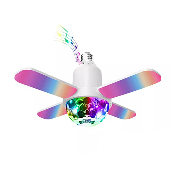 1 LED Deformation Music E27 Lamp