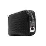 1 Leather handbag with smart fingerprint lock