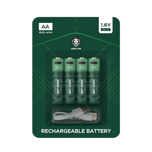 Green Lion AA Rechargeable Battery