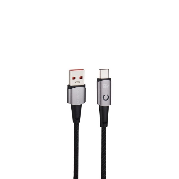 کابل فست شارژ یو اس بی به تایپ سی 66 وات مکسکو مدل MS07C