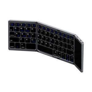 کیبورد تاشو بی سیم شارژی رسی مدل RCS-K01 - دارای تاچ پد