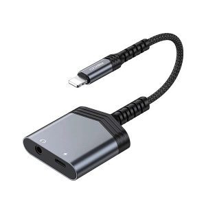مبدل لایتنینگ به جک 3.5 میلی متر و درگاه لایتنینگ PD27W رسی مدل RDS-A17