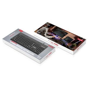 کیبورد سیمی ۱۱۲ کلید هیسکا مدل HX-KE200