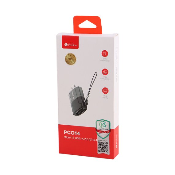 تبدیل OTG پرووان USB به Micro USB مدل PCO14