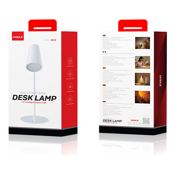 چراغ رومیزی هوشمند هیسکا مدل HR-22