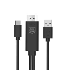 کابل USB-C به HDMI پرووان مدل PCH77 طول 1.8 متر