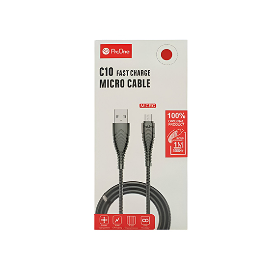 کابل USB به MicroUSB پرووان مدل PCC170