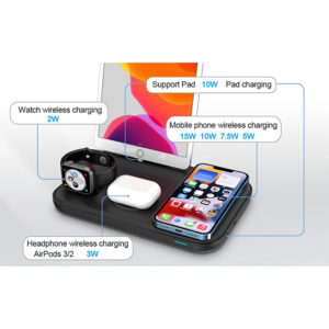استند شارژر رومیزی بی سیم مدل W30