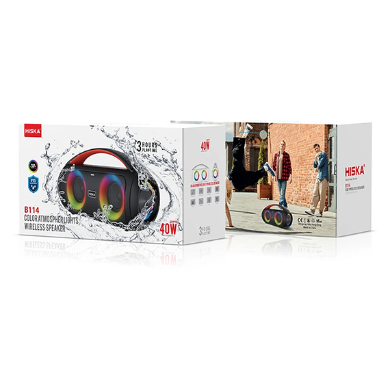 اسپیکر بلوتوثی هیسکا مدل B114