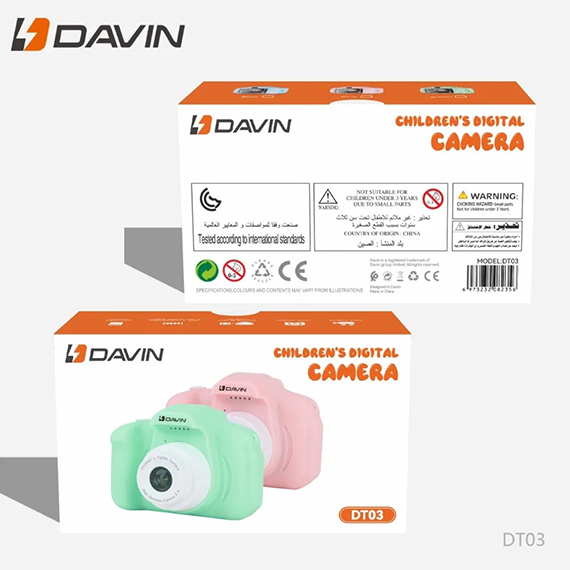دوربین دیجیتال کودکان داوین مدل DT03