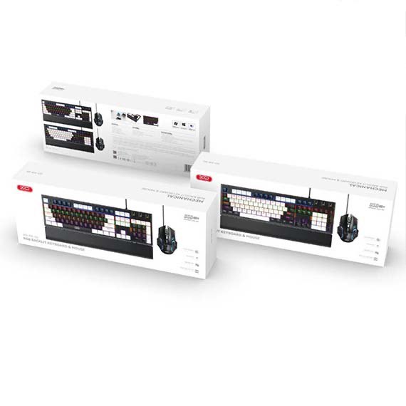 ست کیبورد و ماوس گیمینگ ایکس او مدل XO KB-06