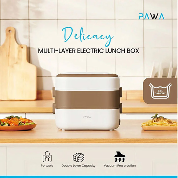 ظرف غذا 2 لیتری پاوا مدل PW-DMLEL2L Delicacy