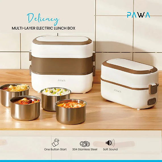 ظرف غذا 2 لیتری پاوا مدل PW-DMLEL2L Delicacy