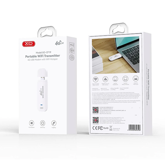 مودم وای فای قابل حمل 4G ایکس او مدل XO-CF19