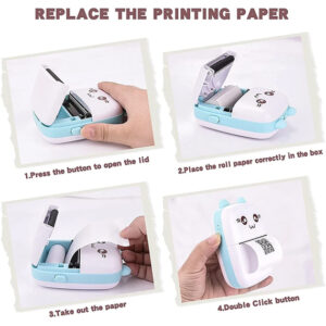 مینی پرینتر حرارتی مدل Portable Mini Printer