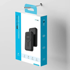 پاوربانک 10000 میلی آمپر پاوا مدل MagCore Magsafe