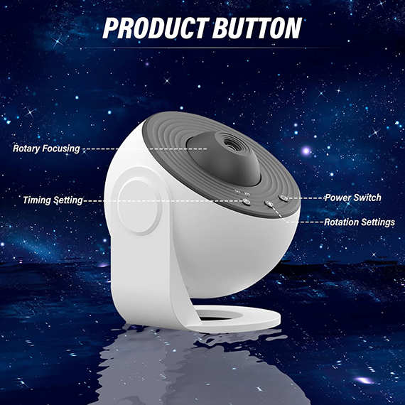 چراغ خواب رومیزی کهکشانی مدل BL-DQY02
