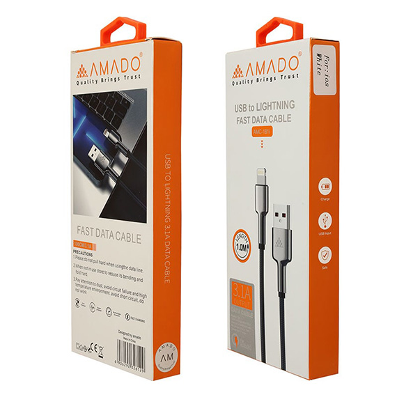 کابل USB به Lightning آمادو مدل AMC-181I