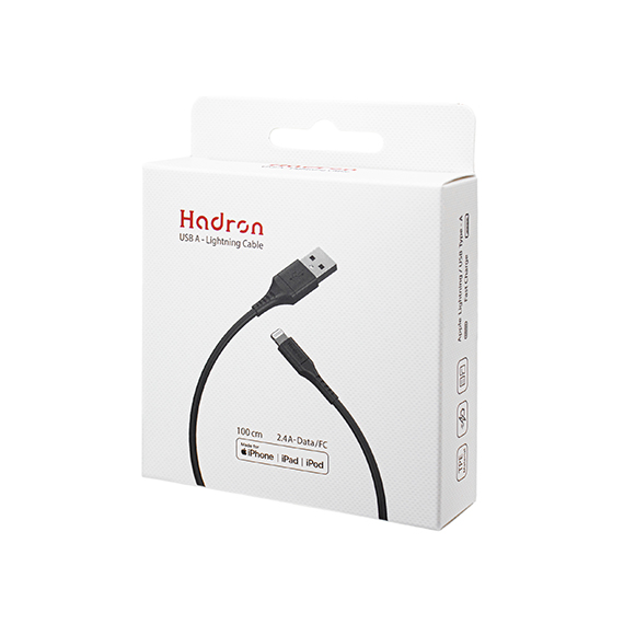 کابل USB به Lightning هادرون مدل HTC-A-L01