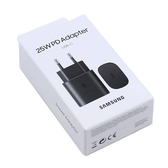 شارژر سامسونگ 25 وات 2 پین مدل EP-TA800 (اورجینال)