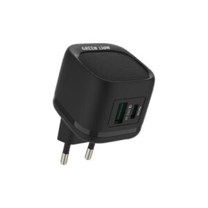 شارژر دو پورت گرین لاین 20 وات مدل GNPDQ2EUWC