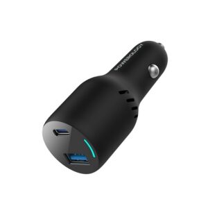 شارژر فندکی دو پورت 65 وات پاورولوژی مدل PCCSR013