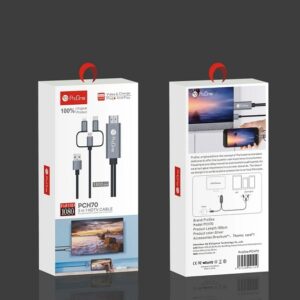 کابل تبدیل HDMI پرووان مدل PCH70 طول 1.8 متر