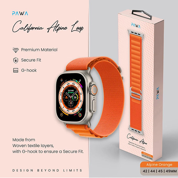 بند ساعت پاوا مدل California Alpine