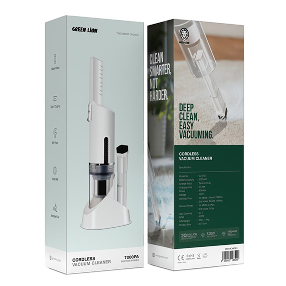 جارو شارژی گرین لاین مدل Cordless GNCVACMC