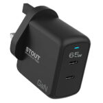 شارژر دیواری 65 وات پاوا مدل PW-GN65UK