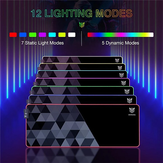 ماوس پد گیمینگ اونیکوما مدل MP006 RGB