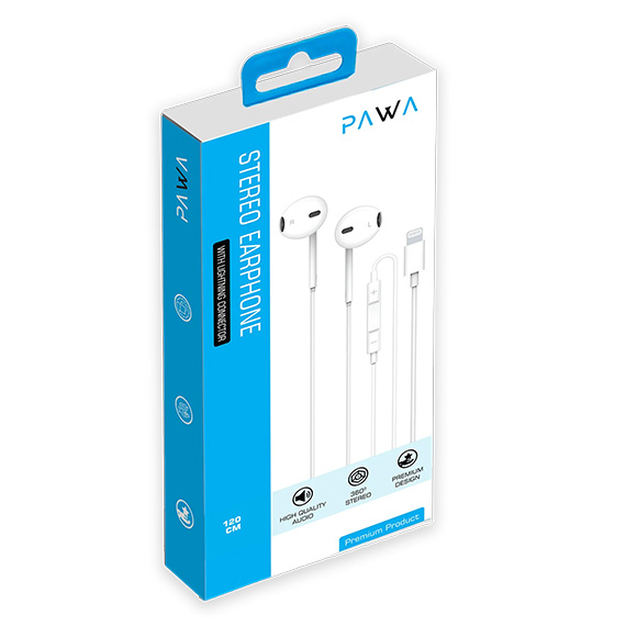 هندزفری سیمی پاوا مدل PW-LTEP20