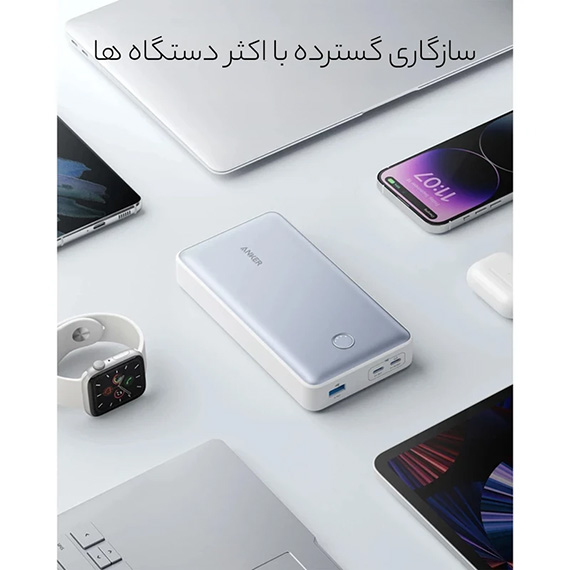 پاوربانک 24000 میلی آمپر انکر مدل PowerCore 537 A1379H11