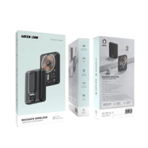 پاوربانک مگ سیف 10000 میلی آمپر گرین لاین مدل GNCHMAGPB10