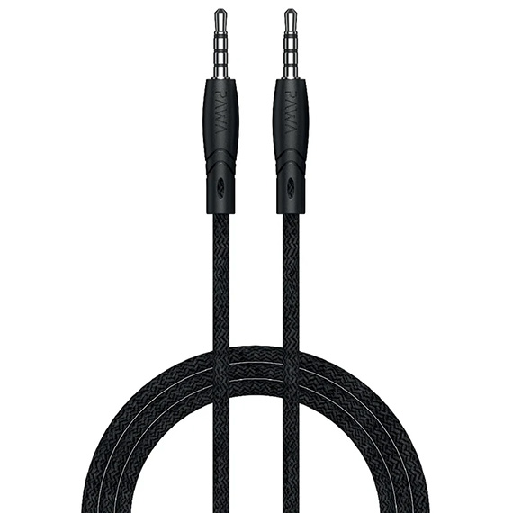 کابل AUX پاوا مدل PW-12BDAUX Braided