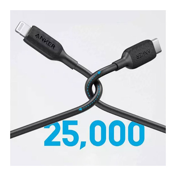 کابل USB-C به Lightning انکر مدل Powerline III A8833 طول 2 متر