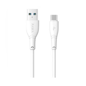 کابل USB به USB-C پاوا Quick Charging 3A طول 1.2 متر