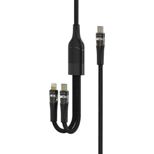کابل چند سر گرین لاین مدل GN2IN1TRHD
