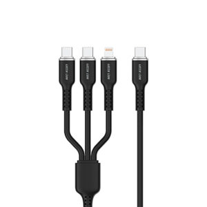 کابل چند سر گرین لاین مدل GN3IN1SILC