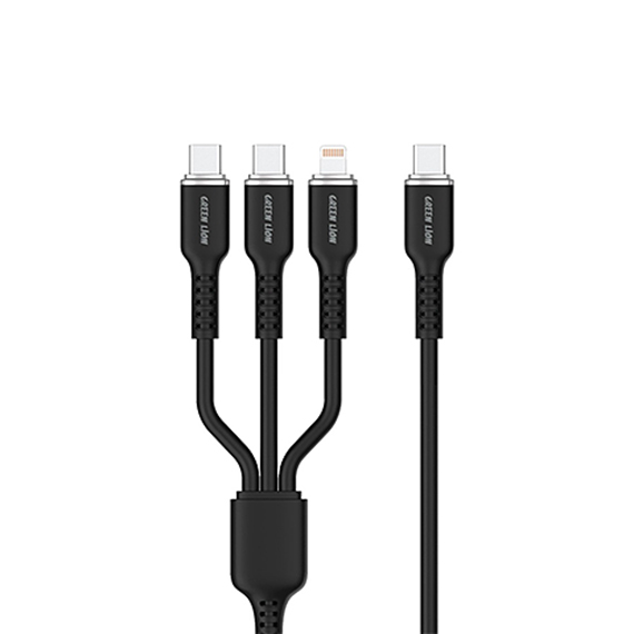 کابل چند سر گرین لاین مدل GN3IN1SILC