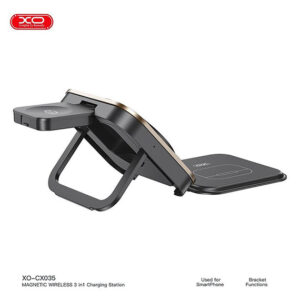 شارژر وایرلس 21 وات 3 کاره ایکس او مدل XO-CX035