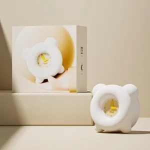 چراغ خواب رومیزی ساعت دار