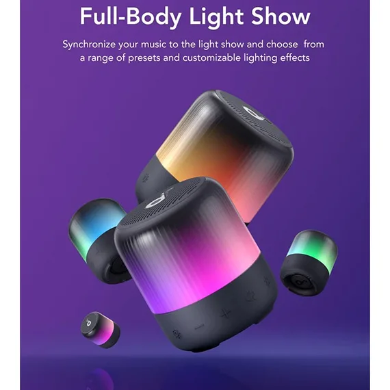 اسپیکر بلوتوثی انکر مدل Glow Mini A3136011