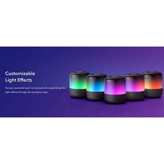 اسپیکر بلوتوثی انکر مدل Glow Mini A3136011