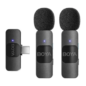 میکروفون یقه ای بی سیم بویا مدل BY-V20