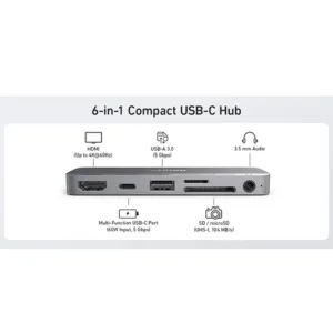هاب 6 پورت USB-C انکر مدل A8363H11