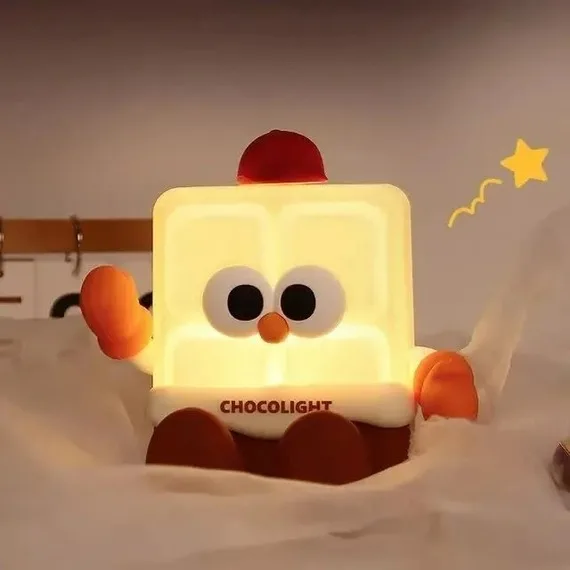 چراغ خواب سیلیکونی طرح Chocolight